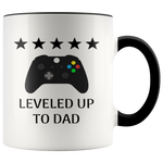 Load image into Gallery viewer, Leveled Up To Dad Mug
