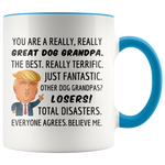 Load image into Gallery viewer, Trump Mug Dog Grandpa
