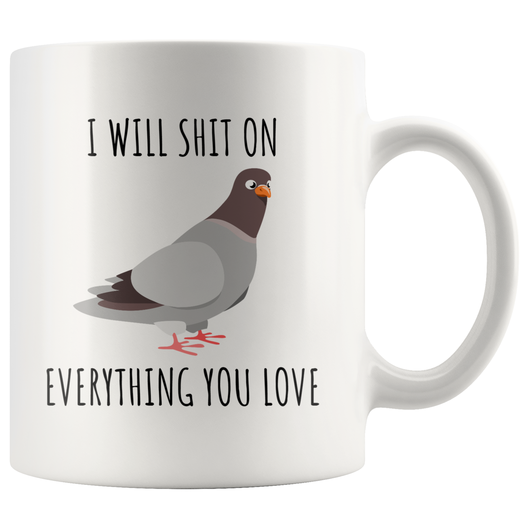 Funny Pigeon Mug