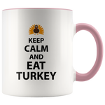 Load image into Gallery viewer, Keep Calm and Eat Turkey Mug
