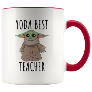 Yoda Best Teacher Mug