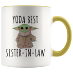 Load image into Gallery viewer, Yoda Best Sister-in-Law Mug
