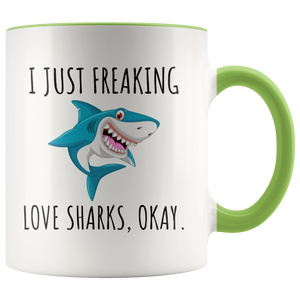 I Love Sharks Mug