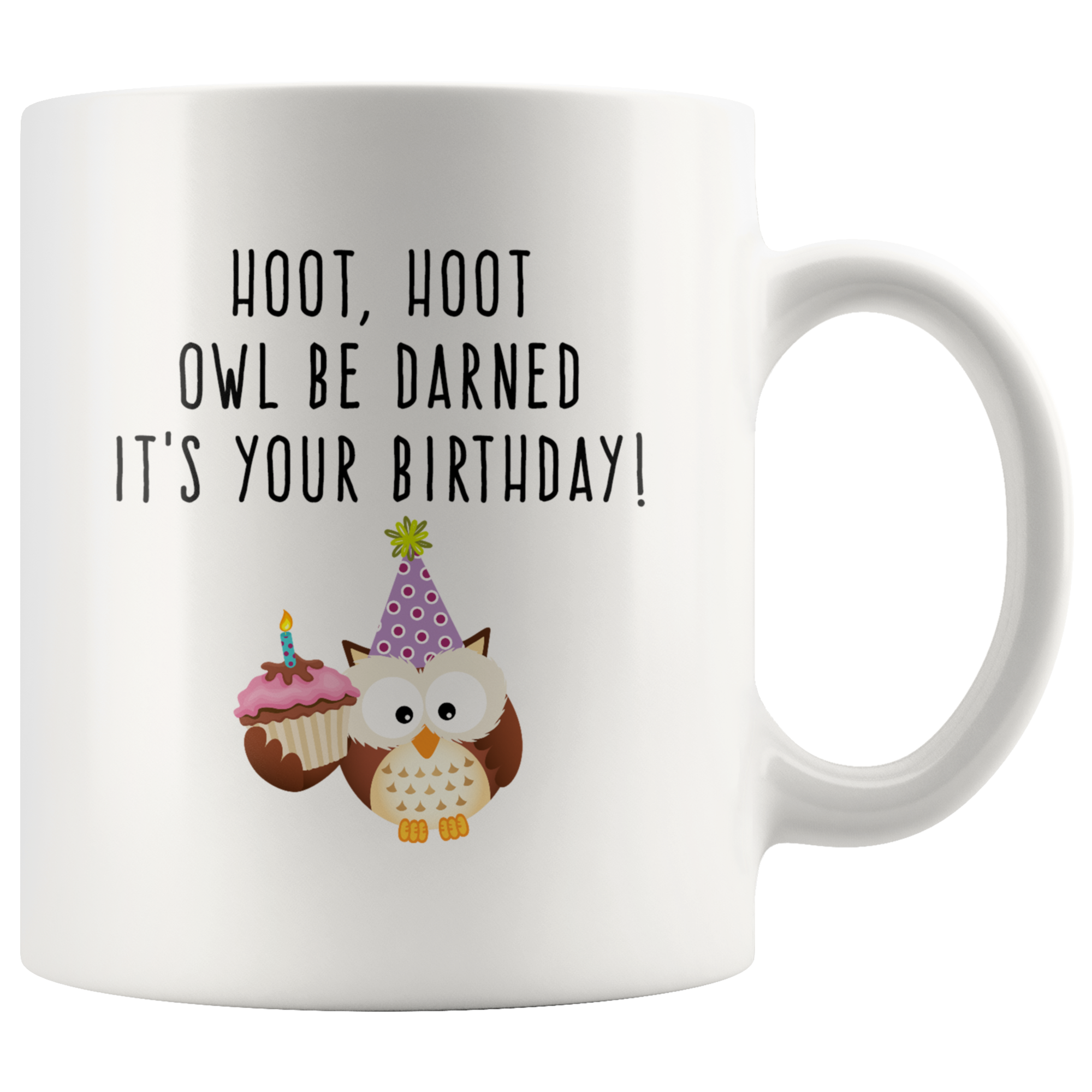 Owl Birthday Mug