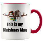 Load image into Gallery viewer, Christmas Sloth Mug

