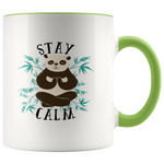 Load image into Gallery viewer, Stay Calm Panda Mug
