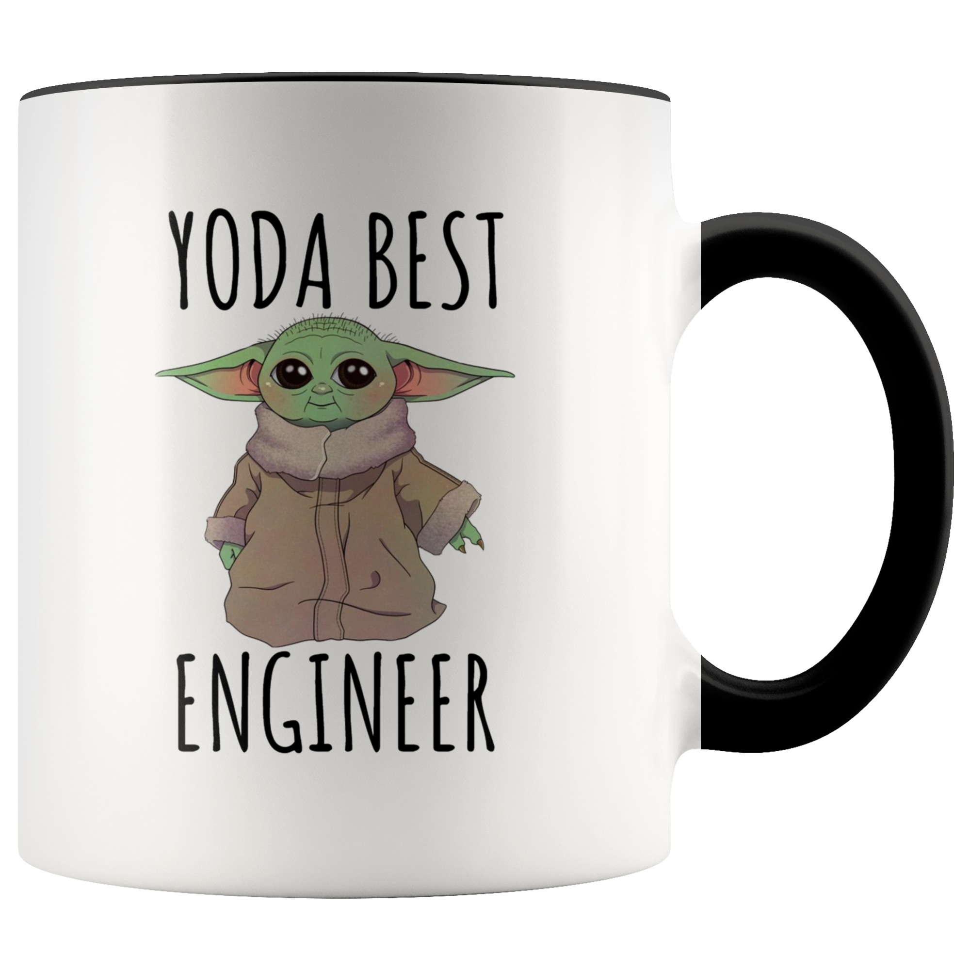 Yoda Best Engineer Mug