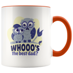 Load image into Gallery viewer, Owl Dad mug
