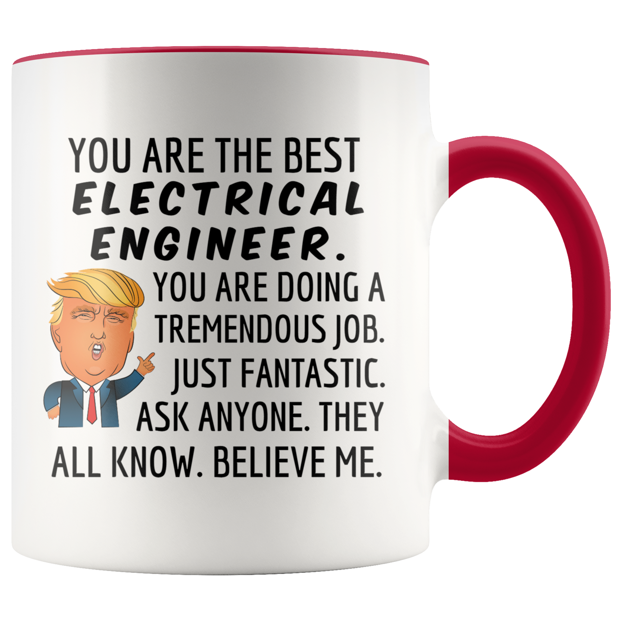 Trump Electrical Engineer Mug