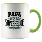 Load image into Gallery viewer, Papa  Super Hero Mug
