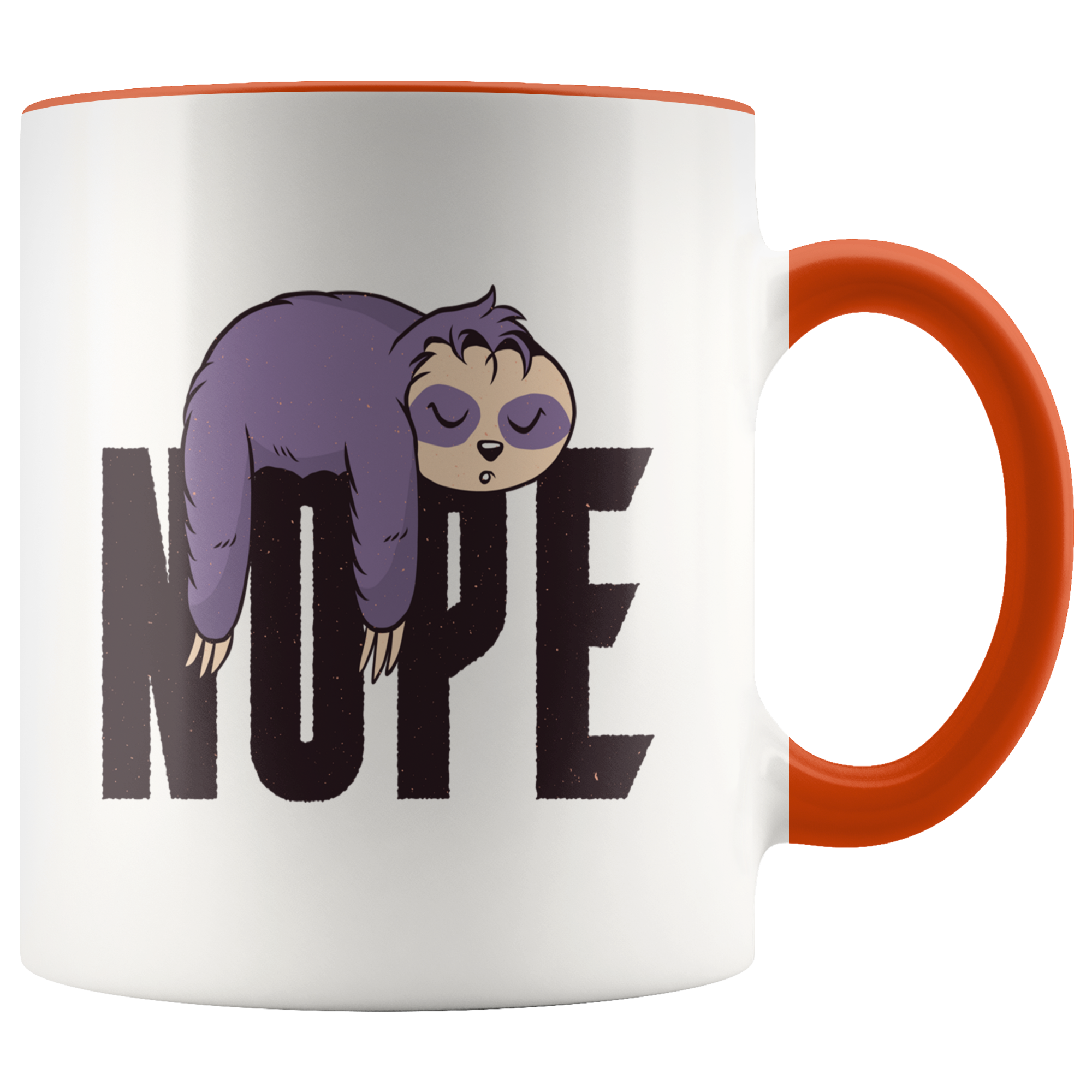 Nope Sloth Mug