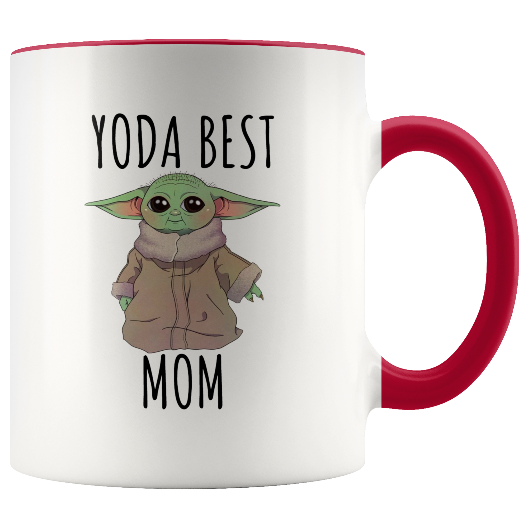 Yoda Best Mom Mother Cute / Funny Coffee Mug 11 or 15oz 