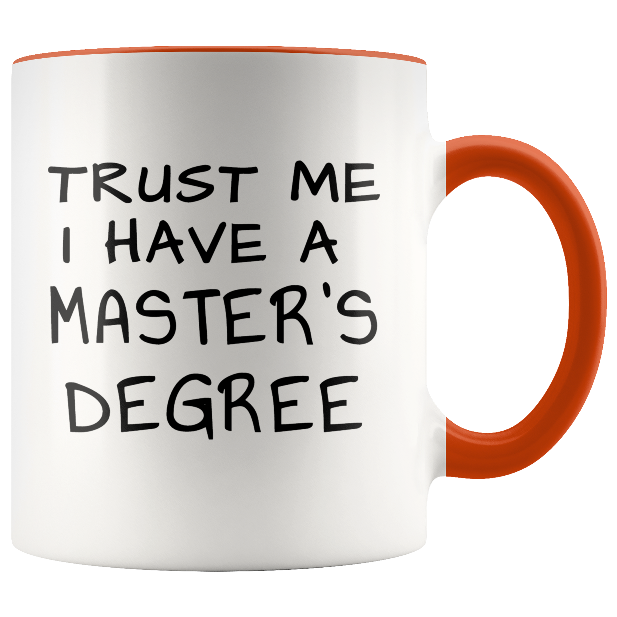 Funny Master's Degree Mug