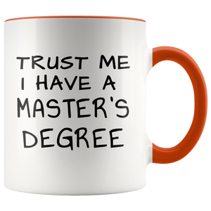 Funny Master's Degree Mug