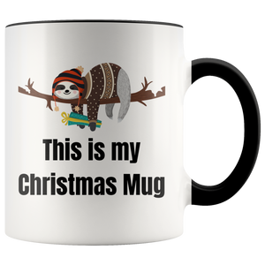 Christmas Sloth Mug