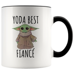 Load image into Gallery viewer, Yoda Best Fiance Mug
