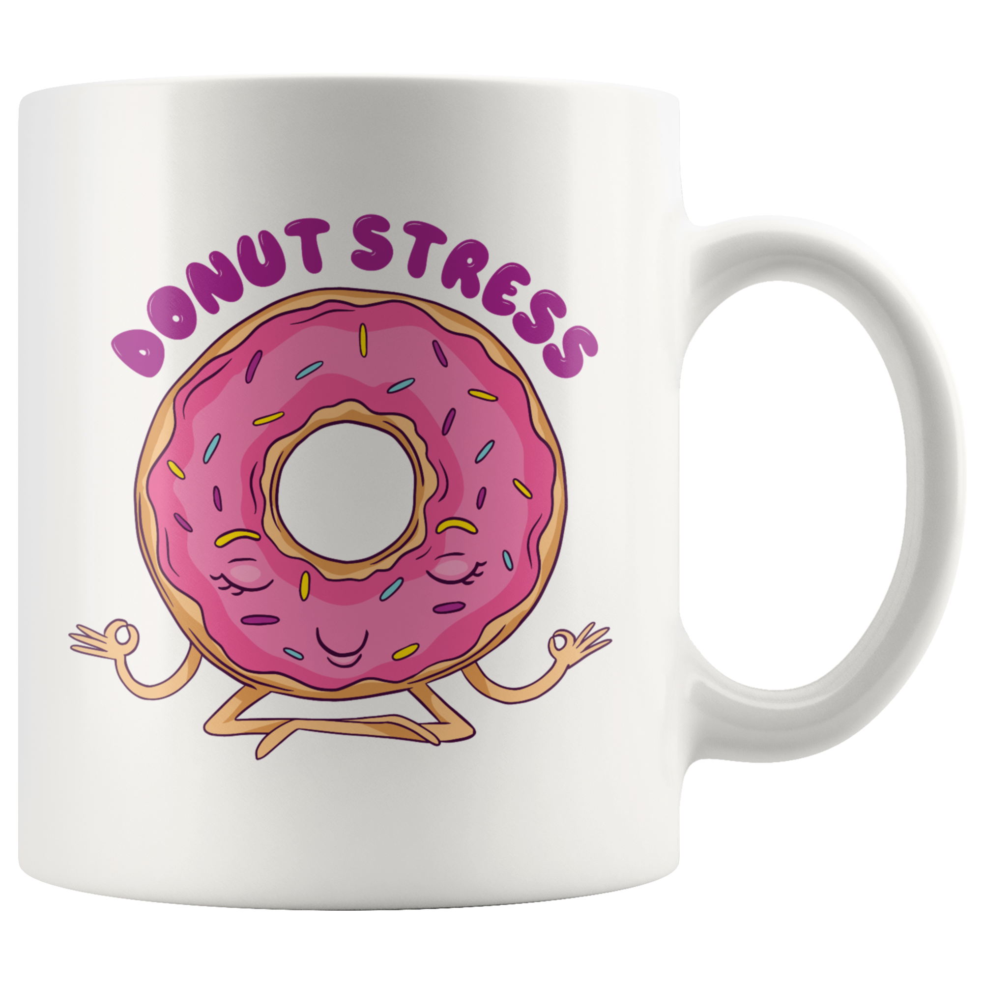 Donut Stress Mug