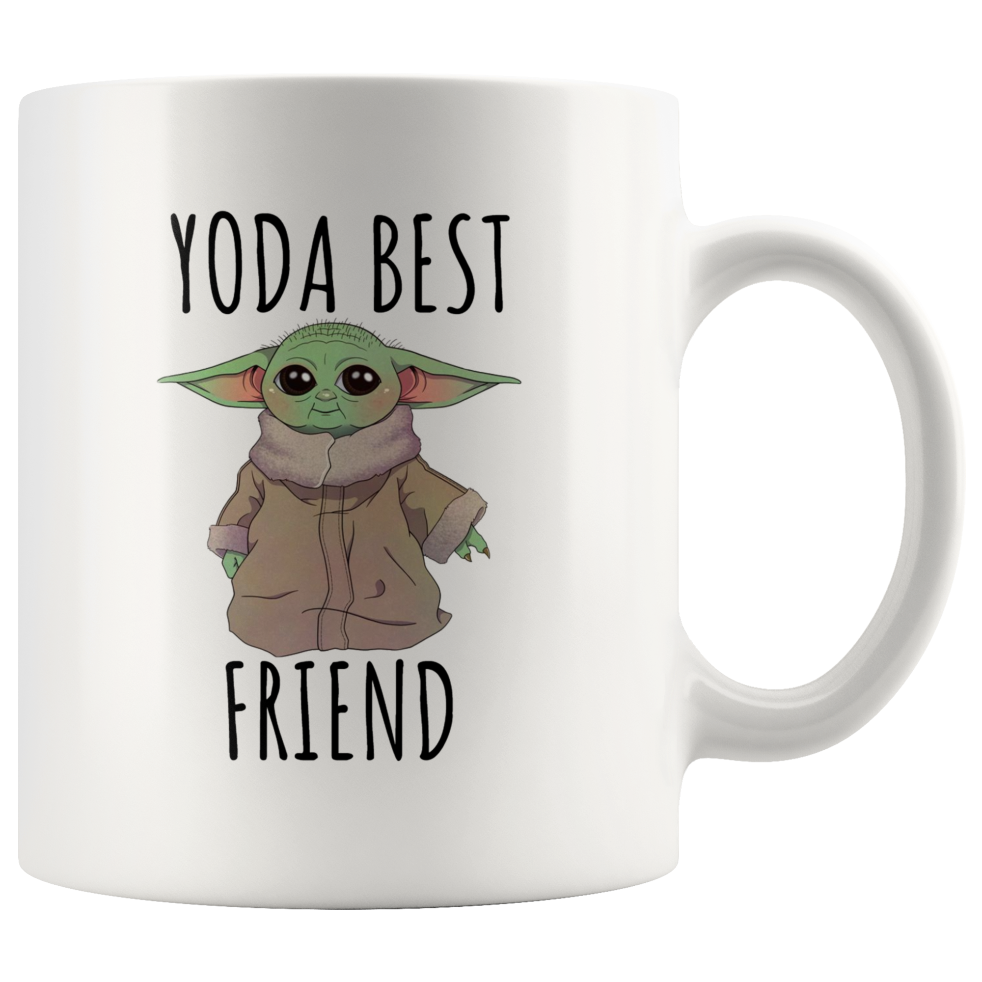 Yoda Best Friend Mug