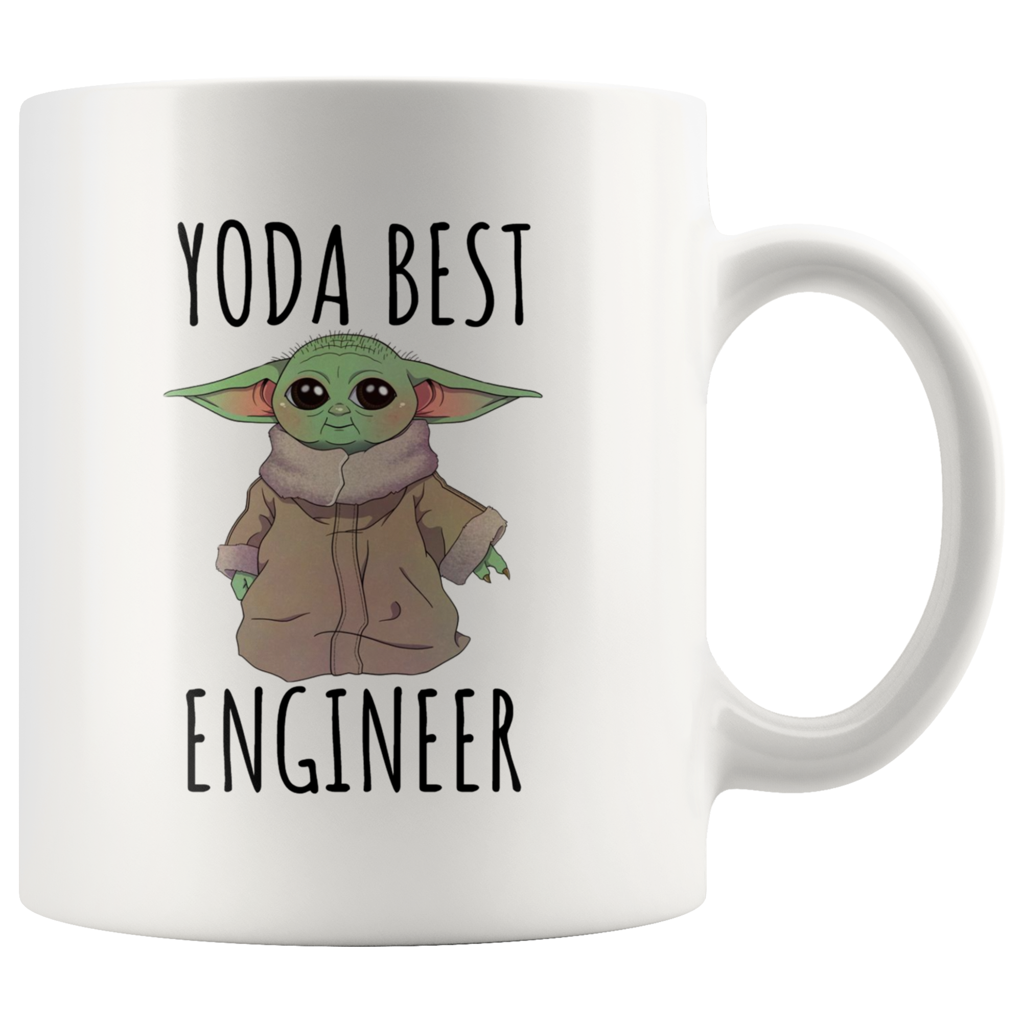 Yoda Best Engineer Mug