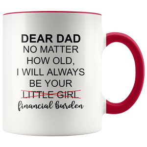 Dear Dad Funny Mug