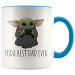 Load image into Gallery viewer, Yoda Best Dad Ever Mug
