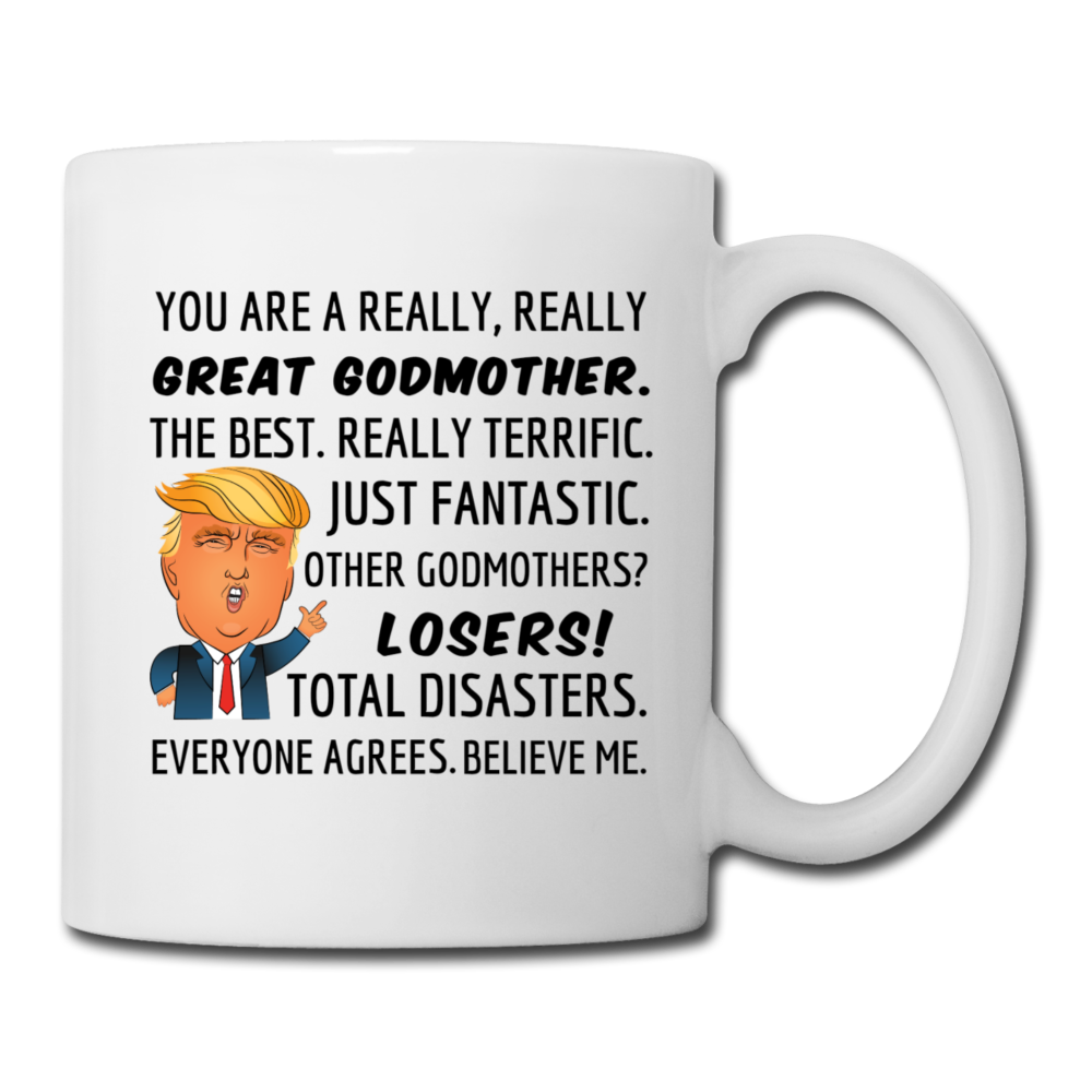 Trump Mug White Godmother - white