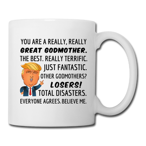 Trump Mug White Godmother - white