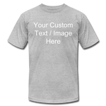 Load image into Gallery viewer, Men&#39;s Soft Personalized T-shirt - heather gray

