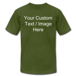 Load image into Gallery viewer, Men&#39;s Soft Personalized T-shirt - olive
