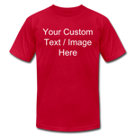 Load image into Gallery viewer, Men&#39;s Soft Personalized T-shirt - red
