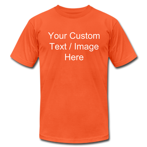 Design Your Own Shirt - orange