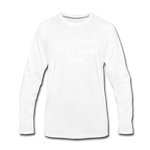 Load image into Gallery viewer, Men&#39;s Premium Long Sleeve T-Shirt - white
