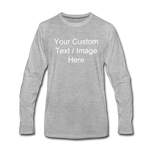 Load image into Gallery viewer, Men&#39;s Premium Long Sleeve T-Shirt - heather gray

