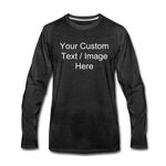 Load image into Gallery viewer, Men&#39;s Premium Long Sleeve T-Shirt - charcoal gray
