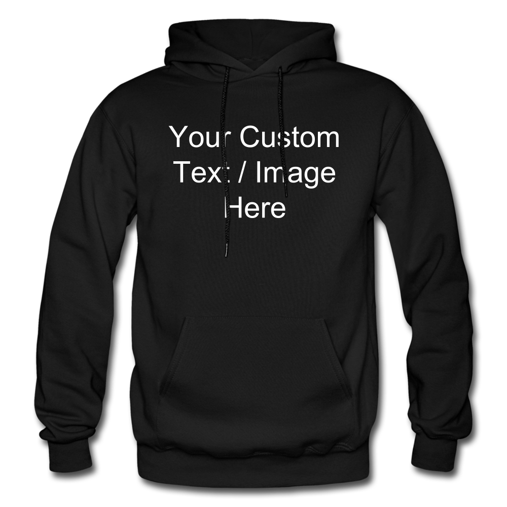 Design Your Own Hoodie - black
