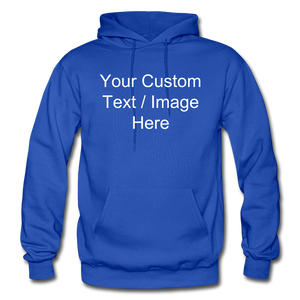 Design Your Own Hoodie - royal blue