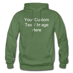 Load image into Gallery viewer, Design Your Own Hoodie - military green
