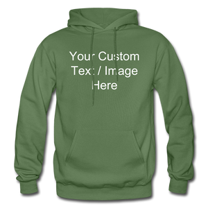 Design Your Own Hoodie - military green