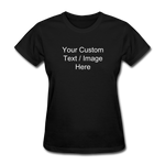 Load image into Gallery viewer, Women&#39;s Classic Personalized T-Shirt - black
