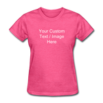 Load image into Gallery viewer, Women&#39;s Classic Personalized T-Shirt - heather pink
