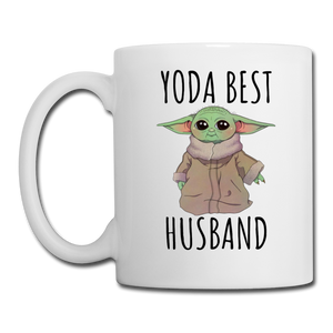 Yoda Best Husband - white