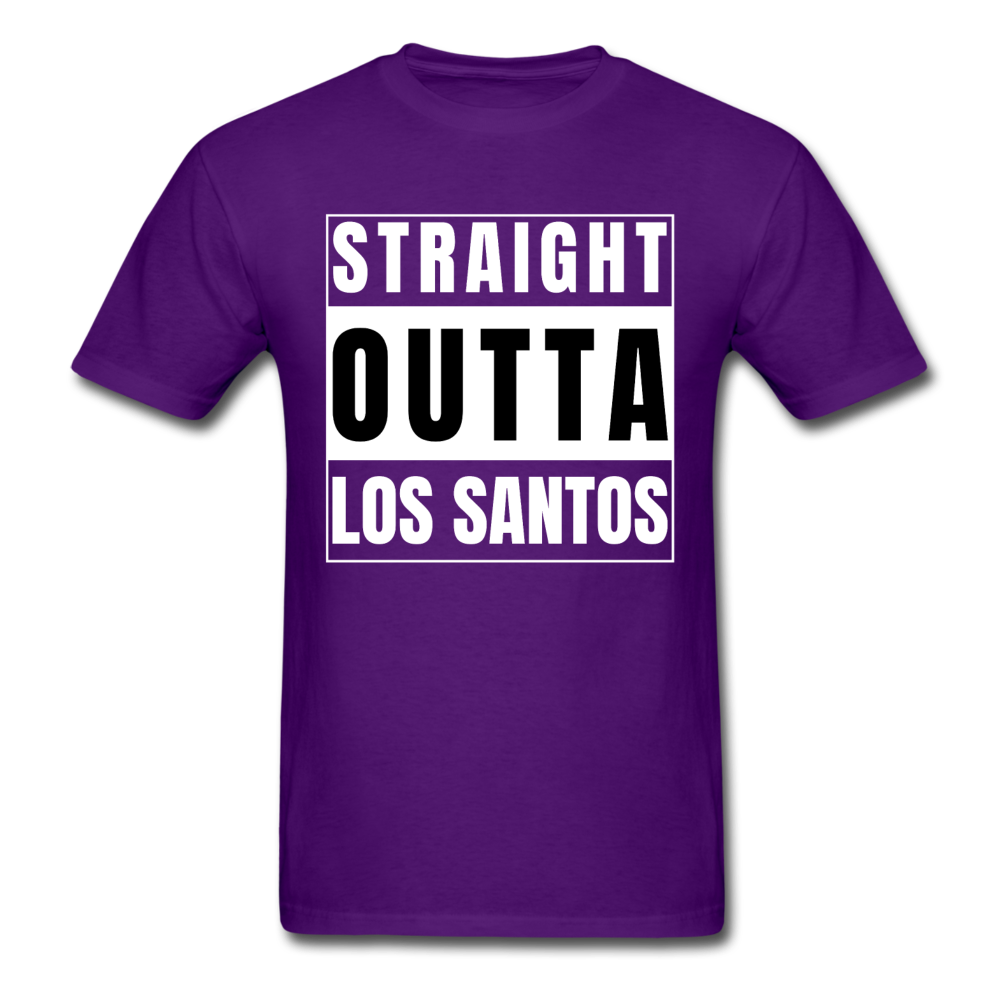 Straight Out of Los Santos Shirt - purple