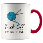 Load image into Gallery viewer, Funny Knitting Mug
