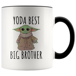 Load image into Gallery viewer, Yoda Best Big Brother Mug
