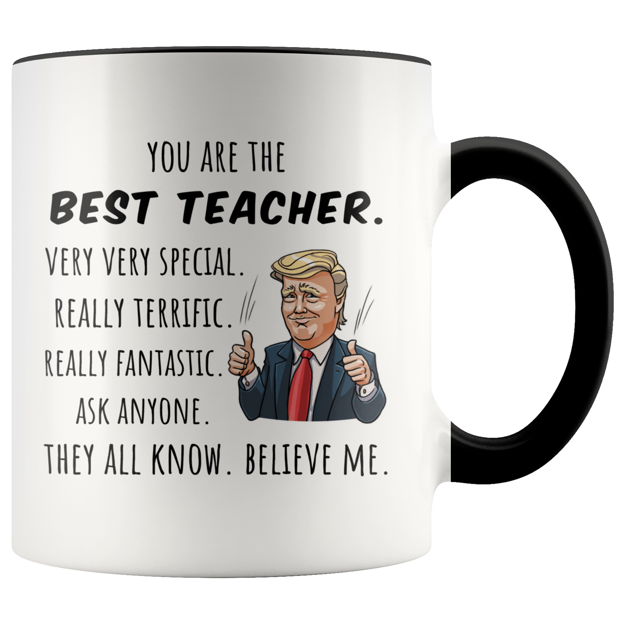 Best Teacher Trump Mug
