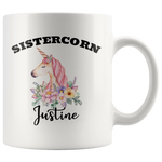 Load image into Gallery viewer, Sistercorn Mug - Justine
