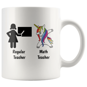 Math Teacher Mug