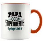 Load image into Gallery viewer, Papa  Super Hero Mug
