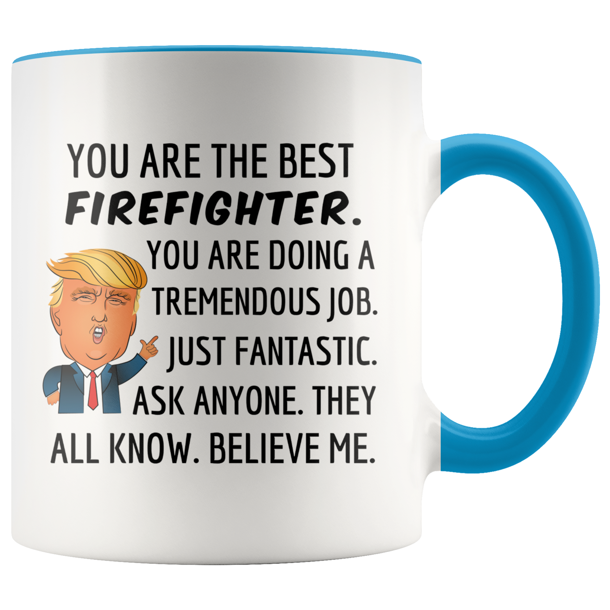 Trump Mug Firefighter