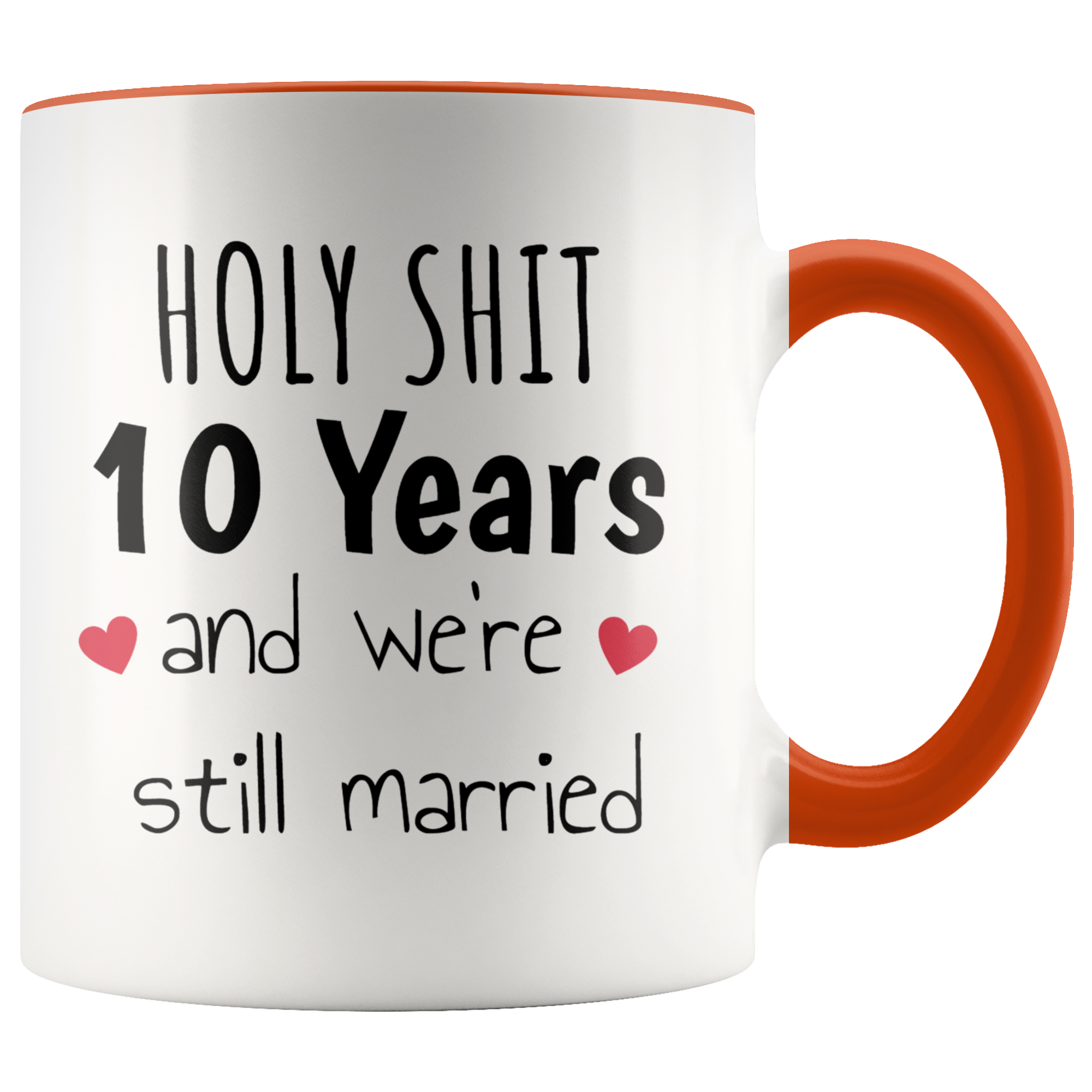 10 Year Anniversary Mug